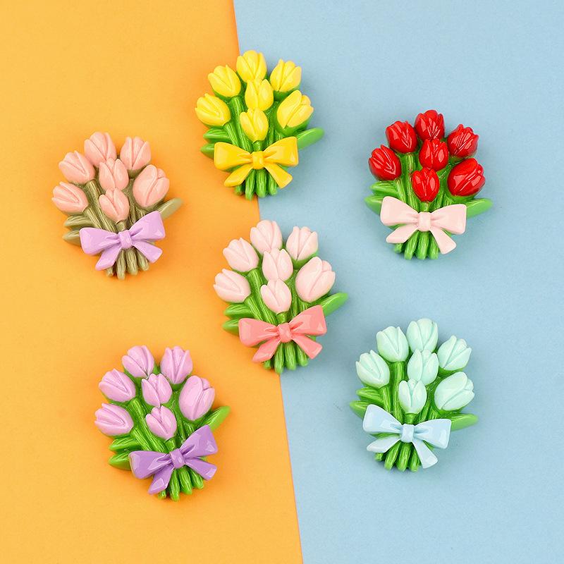 Charm bó hoa DIY trang trí điện thoại (FF-493)