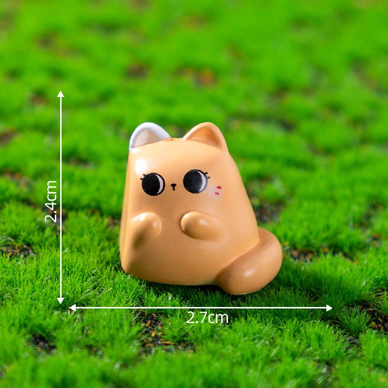 Tiểu cảnh mèo 12 chòm sao DIY, phụ kiện tiểu cảnh mini garden cute, resin (ZC-1113)