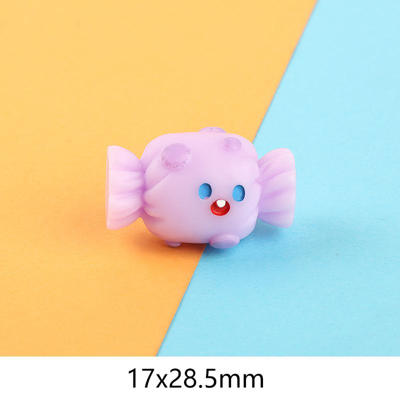 3d立体仿真表情糖果树脂饰品配件 diy奶油胶手机壳发夹材料包批发