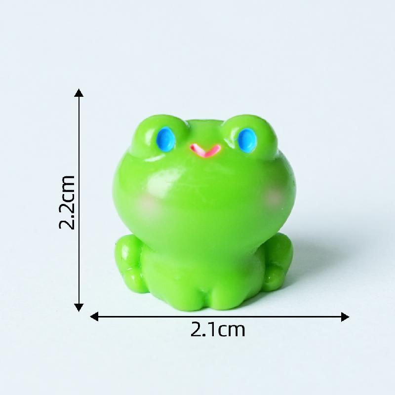 Tiểu cảnh ếch mắt to DIY, phụ kiện tiểu cảnh mini fish tank resin treo bàn garden đáng yêu cute (ZC-1481)