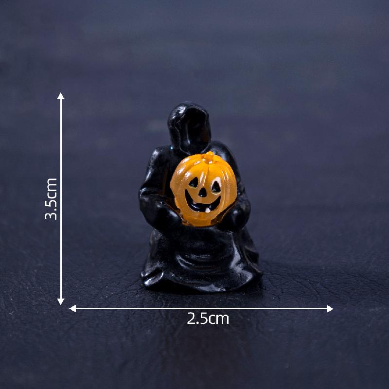 Tiểu cảnh Halloween: thần chết, ma, DIY, phụ kiện bàn tiểu cảnh mini sáng tạo (ZC-445)