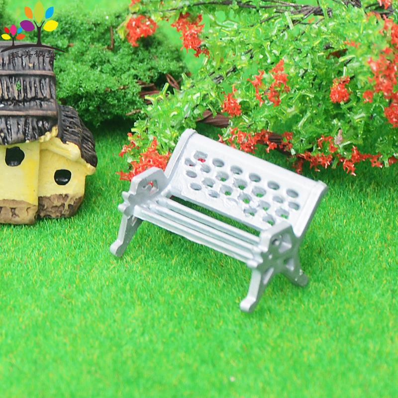 Phụ Kiện Mô Hình Ghế Công Viên Mini Mô Hình Trang Trí (MH-65)