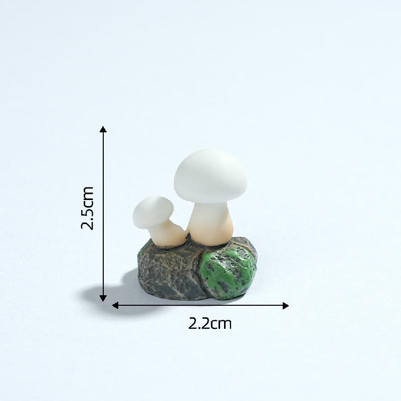 Tiểu cảnh nấm dễ thương, sân vườn DIY, phụ kiện bàn tiểu cảnh mini đáng yêu (ZC-506)