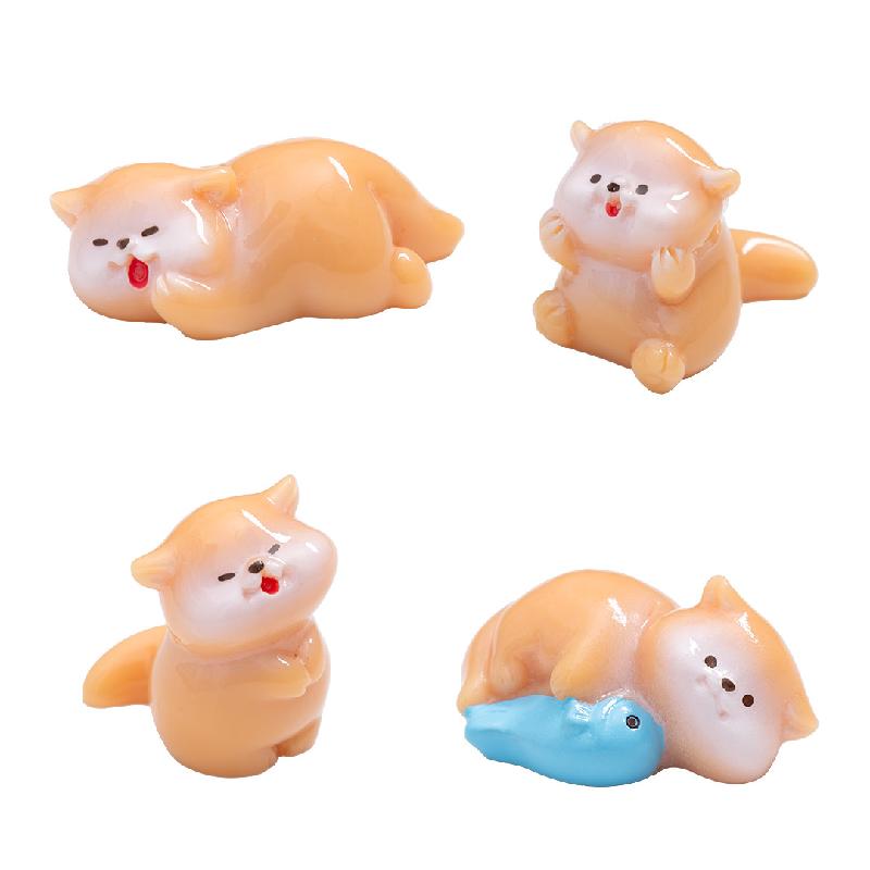 Tiểu cảnh rái cá DIY, phụ kiện tiểu cảnh mini bàn thu nhỏ đáng yêu (ZC-1031)