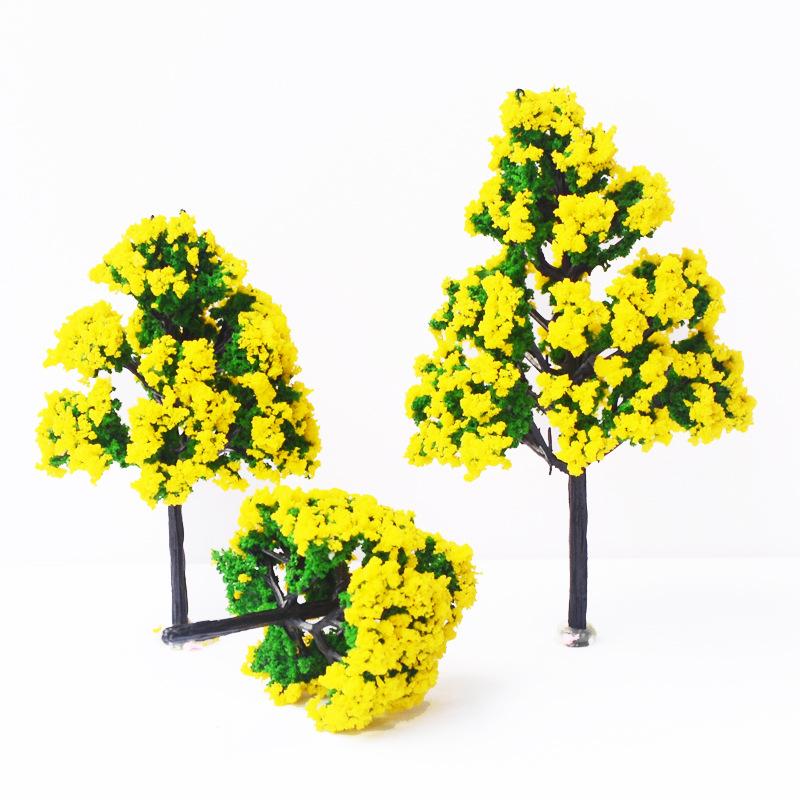 Phụ Kiện Mô Hình Cây Bách Hoa Mô Hình Mini Trang Trí Sa Bàn (MH-284)