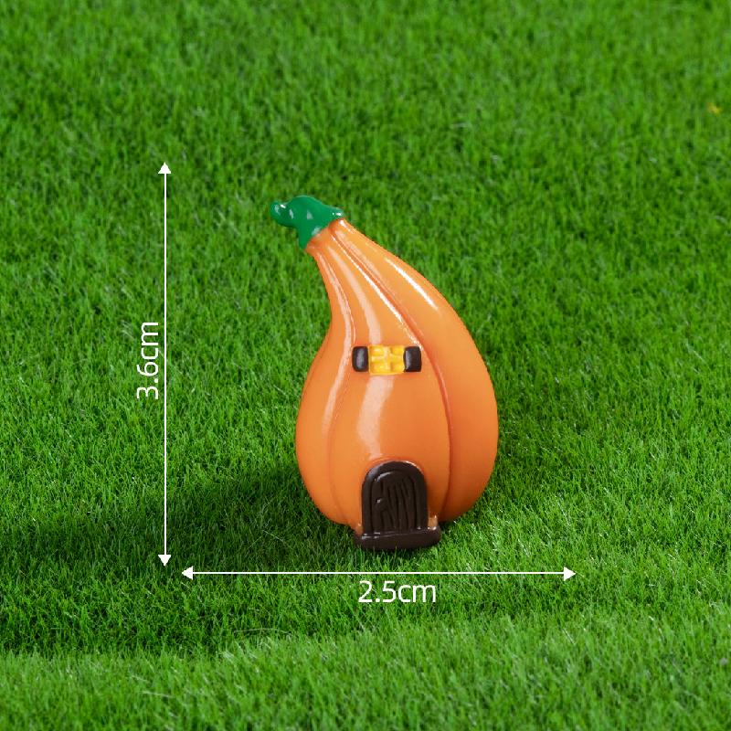 Tiểu cảnh Halloween, bí ngô ma, trang trí DIY mini (ZC-80)