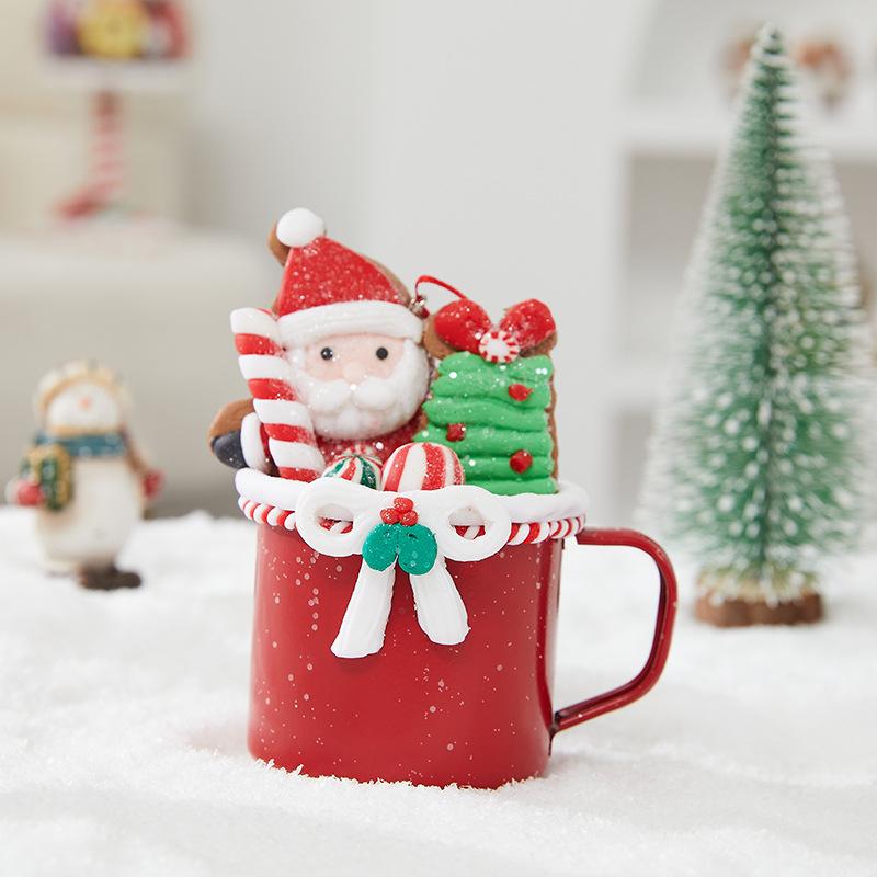 Trang Trí Noel Trang trí Noel: Tách sứ, ông già Noel, người tuyết đáng yêu