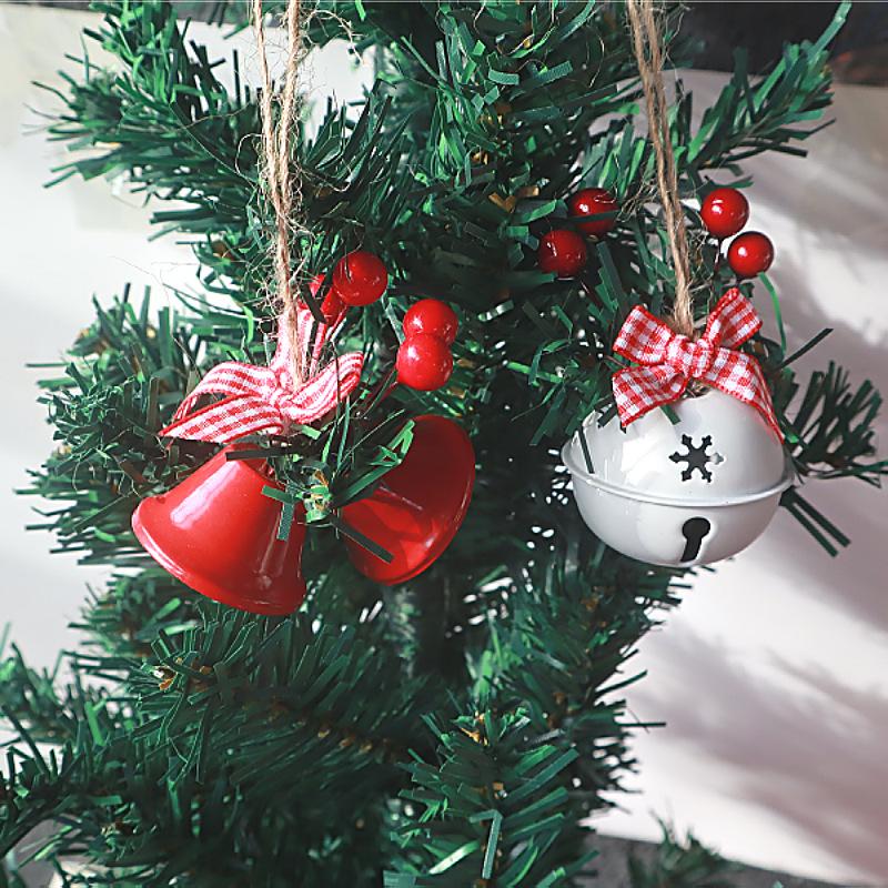 Trang Trí Noel Phụ kiện trang trí Giáng Sinh 2024 - gồm ngôi sao, bông tuyết, chuông, dây thừng và quả mọng. Phù hợp để trang trí cây thông Noel và không gian lễ hội.