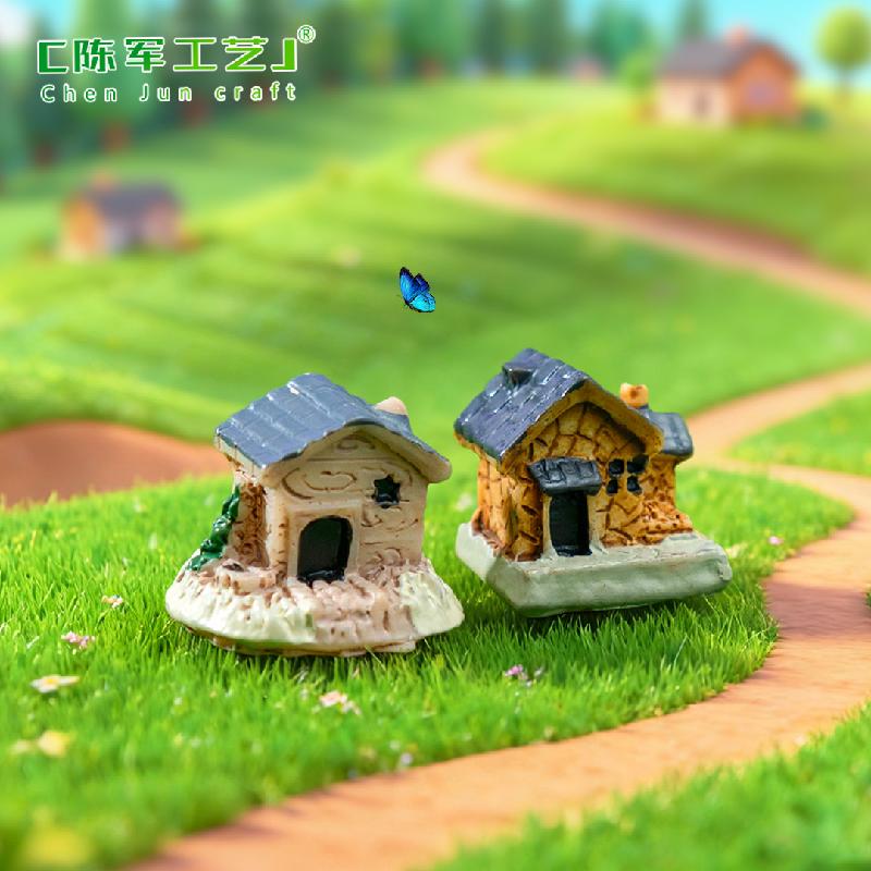Phụ Kiện Tiểu Cảnh Tiểu cảnh nhà biển tình yêu, trang trí nhà nhỏ mini (ZC-125)