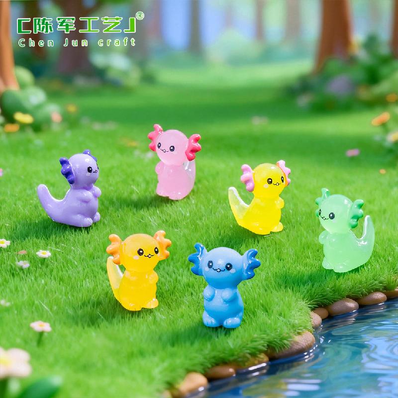 Phụ Kiện Tiểu Cảnh Kỳ Giông Axolotl Mini (PK-529)