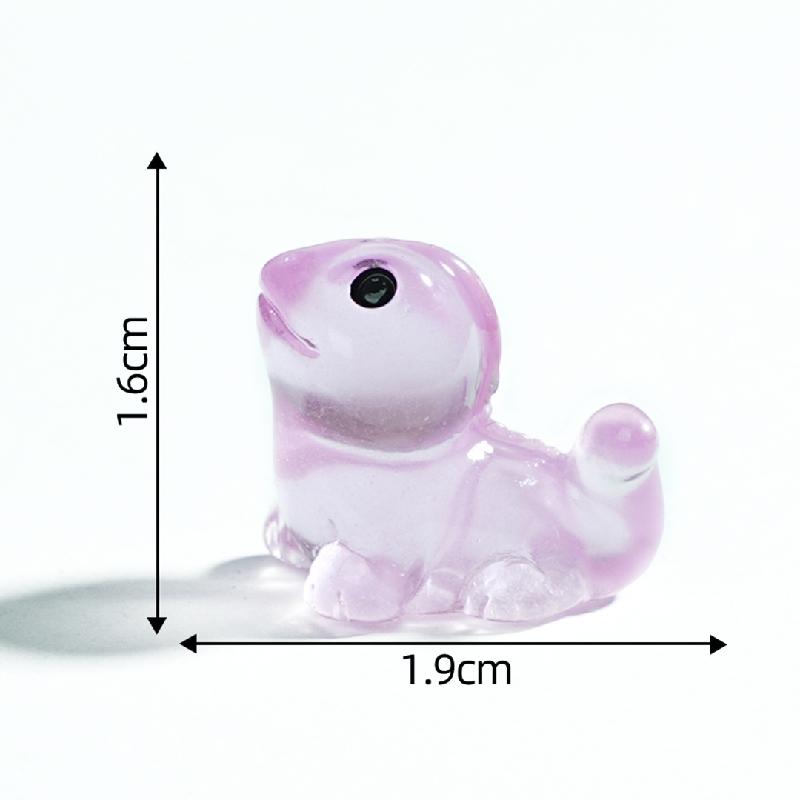 Tiểu cảnh tắc kè nhỏ phát sáng DIY, phụ kiện tiểu cảnh mini resin garden treo bàn đáng yêu cute (ZC-1436)