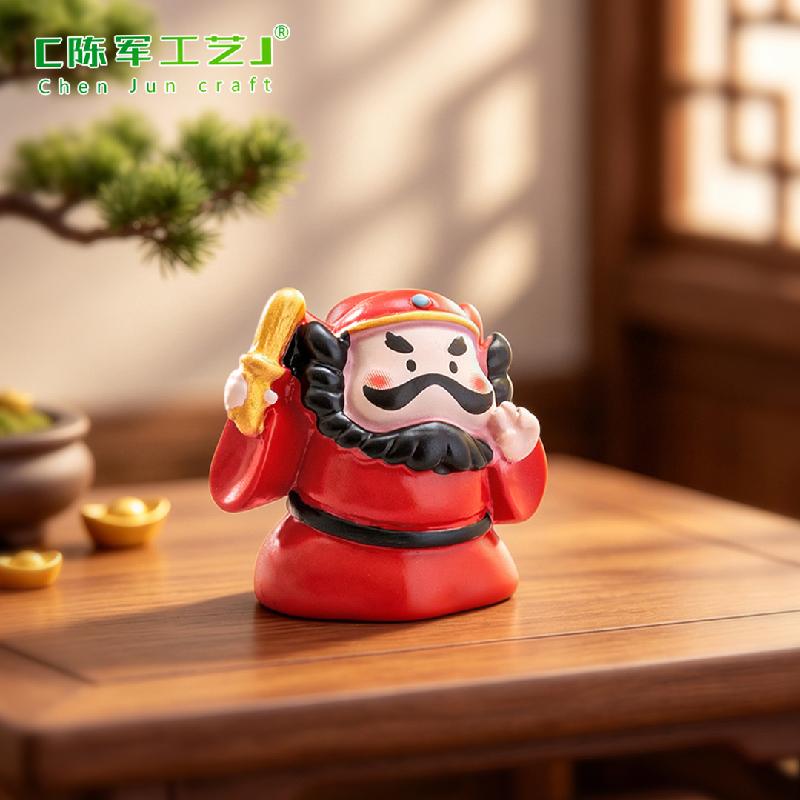 Phụ Kiện Tiểu Cảnh Chung Quỳ Cầm Chuông Mini (PK-678)