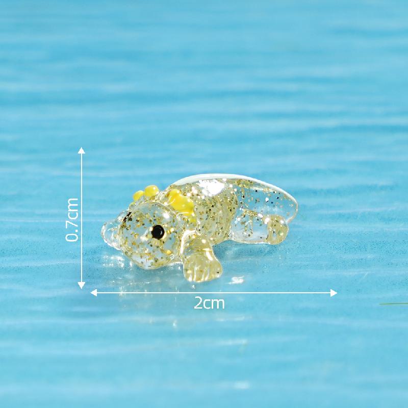 Tiểu cảnh rùa & kỳ nhông phát sáng DIY, phụ kiện tiểu cảnh mini resin garden treo bàn đáng yêu cute (ZC-1467)