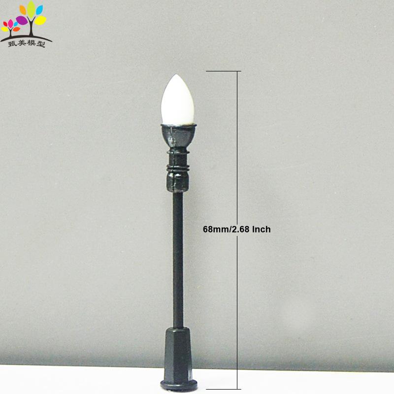Phụ Kiện Mô Hình Đèn Đường Mini 3V Ánh Sáng Trắng Ấm (MH-129)