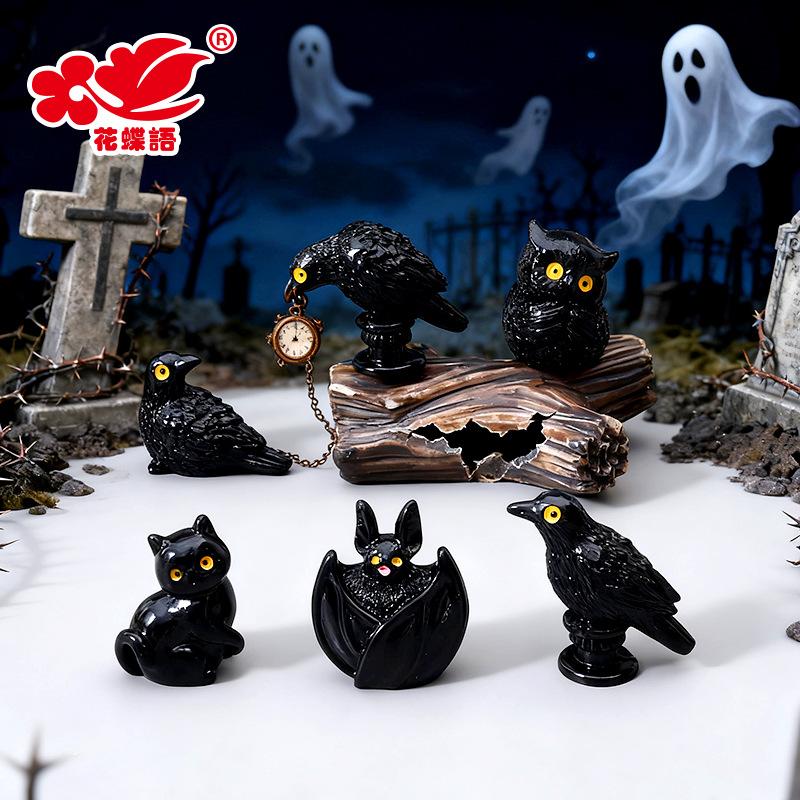 Quạ & cú Halloween (NX-184)