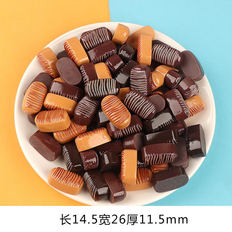 Charm bánh socola DIY trang trí vỏ điện thoại (FF-474)