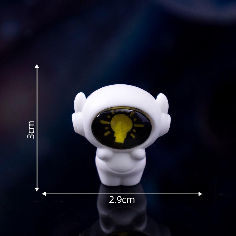 Tiểu cảnh robot phi hành gia DIY, phụ kiện tiểu cảnh mini treo bàn đáng yêu (ZC-1108)