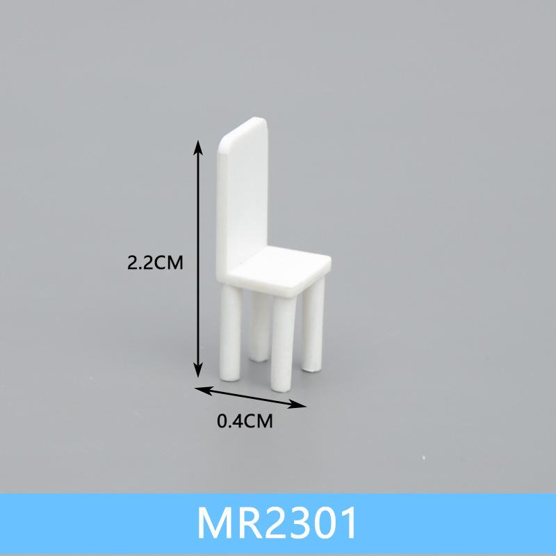 Bộ Bàn Ghế Mini Mô Hình Tỷ Lệ 1:50 (MH-17)
