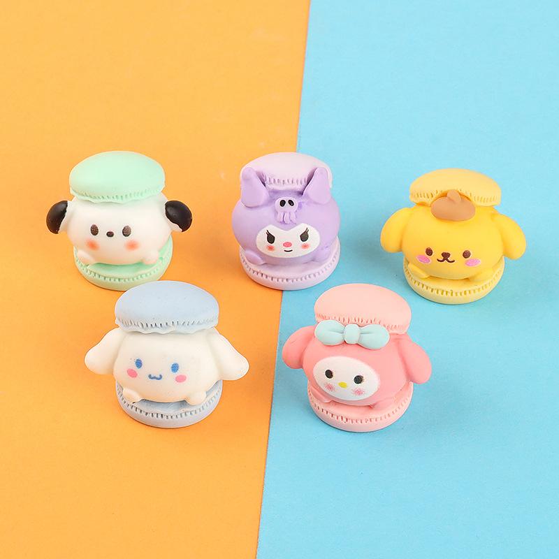 Charm bánh macaron DIY trang trí vỏ điện thoại (FF-56)