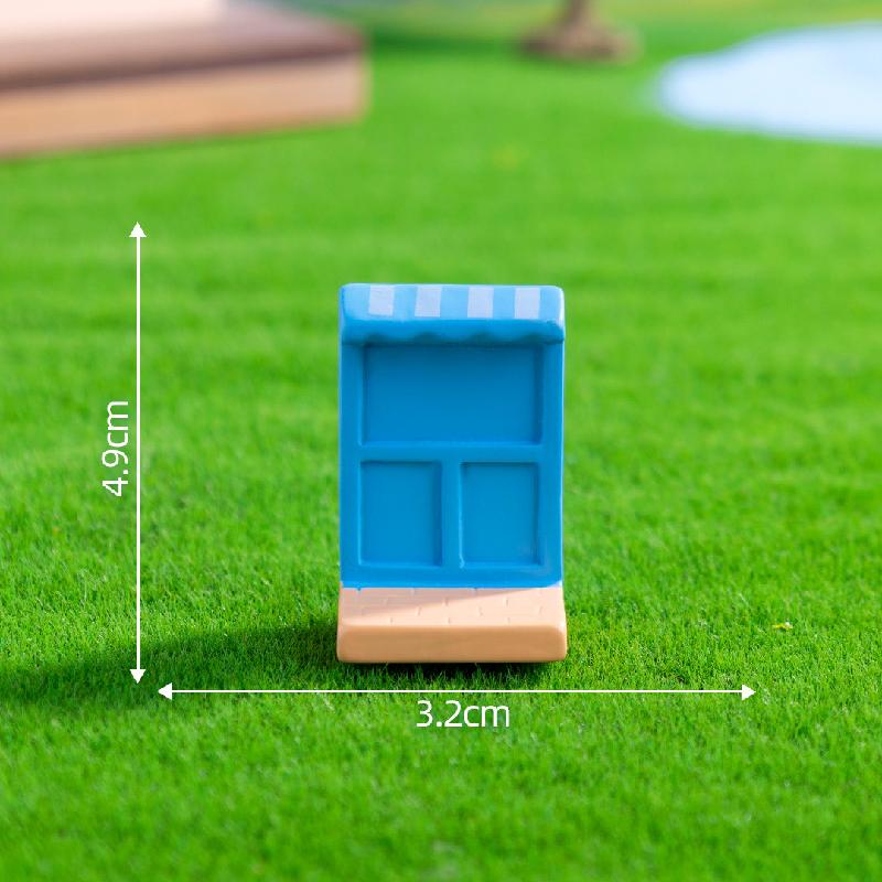 Tiểu cảnh chó lướt sóng, sân vườn DIY, phụ kiện xe hơi tiểu cảnh mini dễ thương (ZC-545)