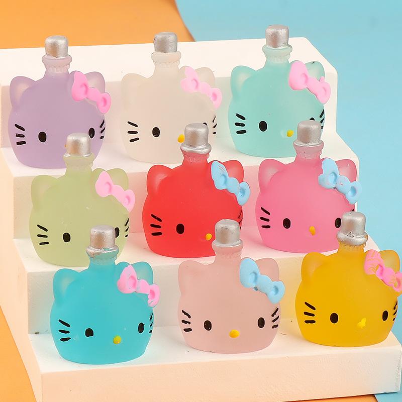 Charm chai mini phát sáng DIY trang trí vỏ điện thoại (FF-452)