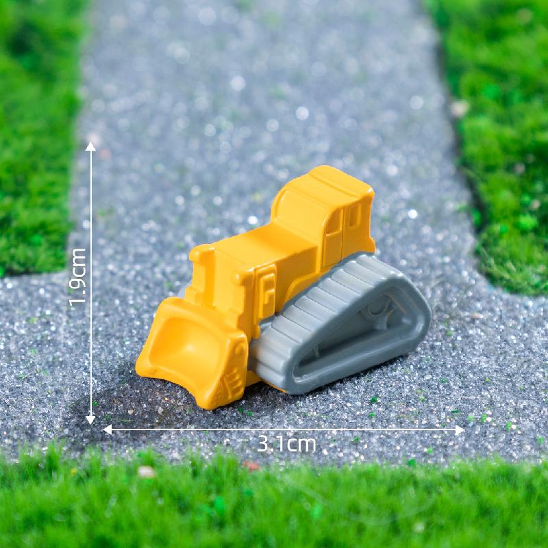 Tiểu cảnh ô tô, biển báo giao thông Q-version, DIY, phụ kiện bàn tiểu cảnh mini thu nhỏ (ZC-264)