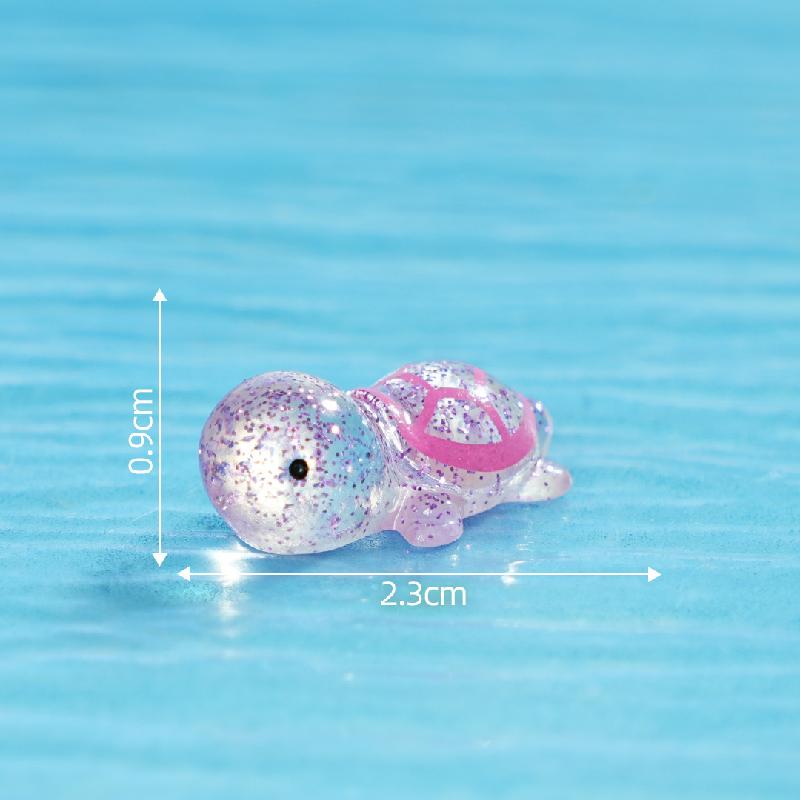 Tiểu cảnh rùa & kỳ nhông phát sáng DIY, phụ kiện tiểu cảnh mini resin garden treo bàn đáng yêu cute (ZC-1467)