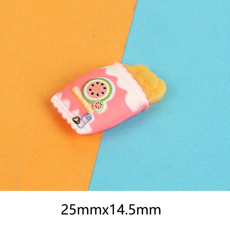 薯片袋装仿真迷你便利店混款diy批发奶油胶手机壳装饰饰品小配件