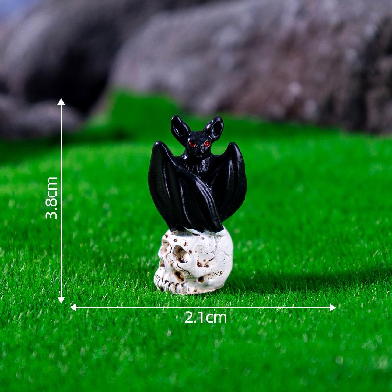 Tiểu cảnh Halloween: xác ướp, sọ mini DIY, phụ kiện treo bàn tiểu cảnh sáng tạo (ZC-245)