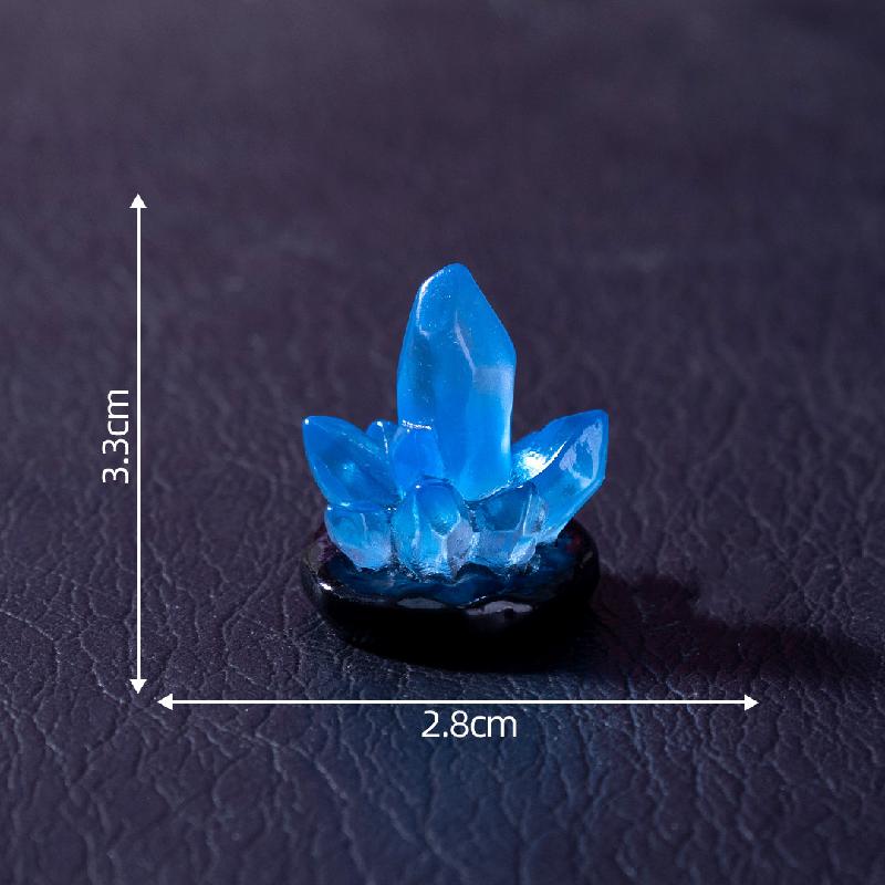 Tiểu cảnh rồng lửa phát sáng, búp bê DIY, phụ kiện resin tiểu cảnh mini đáng yêu (ZC-607)