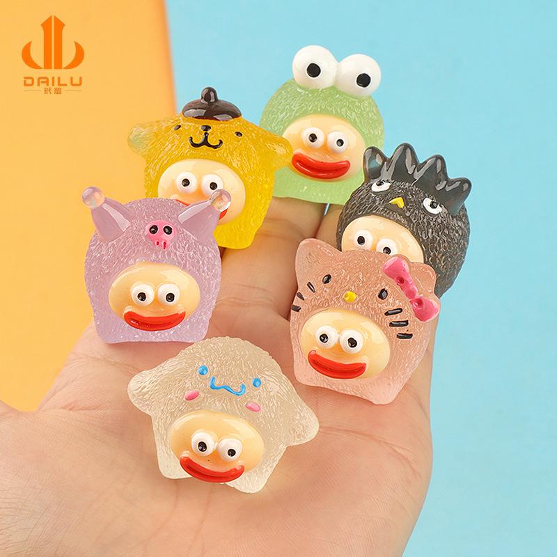 Charm heo dễ thương DIY vỏ điện thoại & trang trí (FF-95)