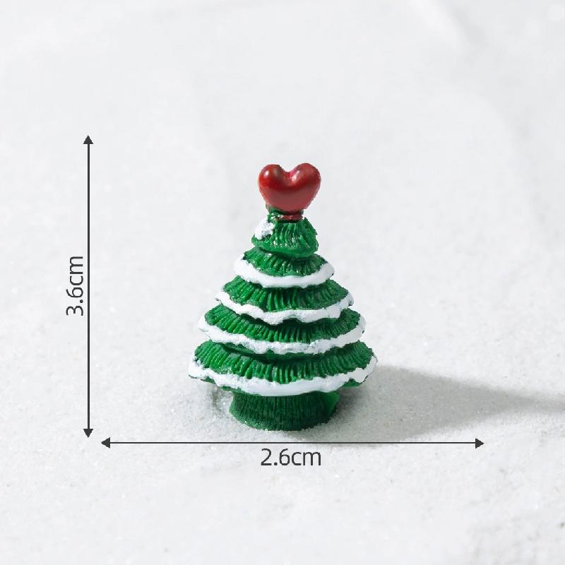 Tiểu cảnh cây thông Noel, trang trí nhà dễ thương mini (ZC-119)