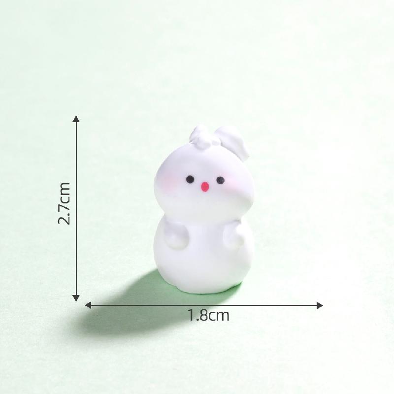 Tiểu cảnh ma Halloween nhỏ phát sáng DIY, phụ kiện tiểu cảnh mini treo bàn resin cute (ZC-1434)
