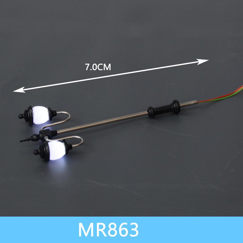 Đèn Đường LED Hai Đầu Mini Mô Hình (MH-132)