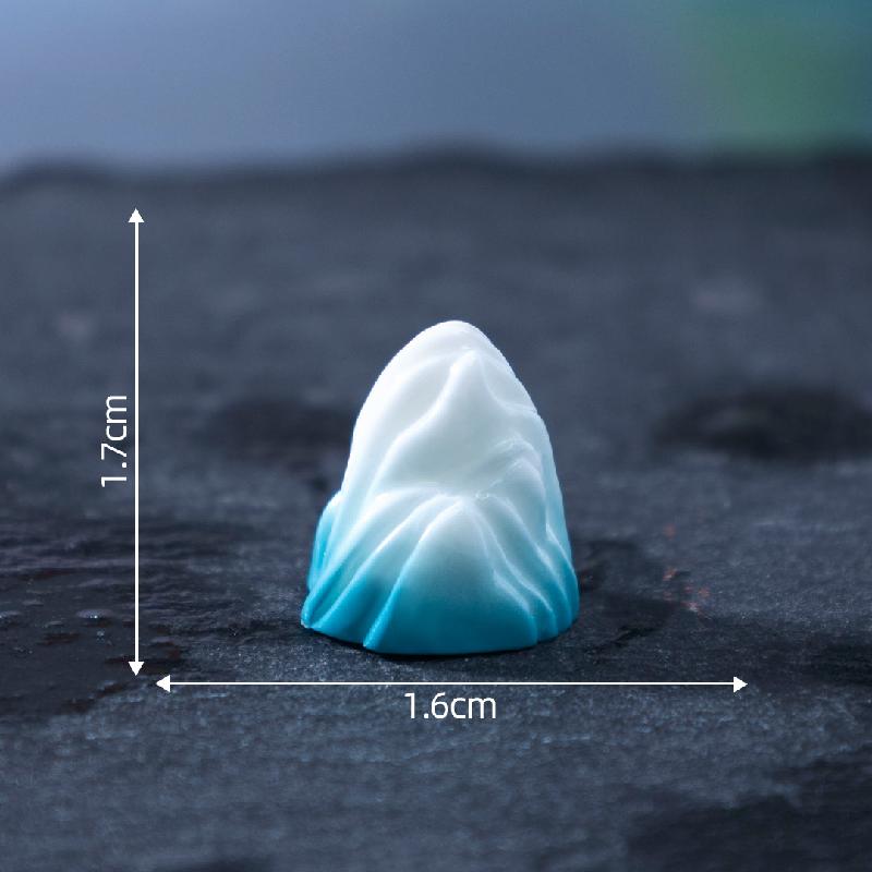 Tiểu cảnh phong cách Trung Quốc, trà cụ, ấm trà DIY, phụ kiện tiểu cảnh mini (ZC-732)