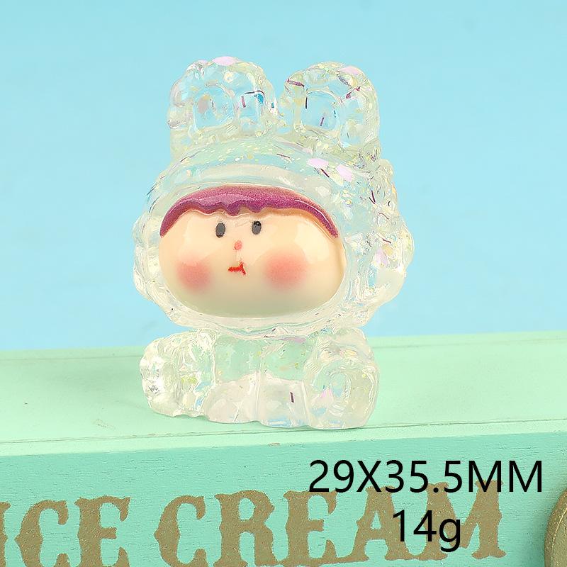 Charm bé gái lấp lánh DIY tiểu cảnh trang trí (FF-63)