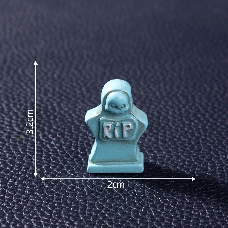 Tiểu cảnh Halloween: sọ, lễ hội DIY, phụ kiện bàn tiểu cảnh mini đáng yêu (ZC-271)