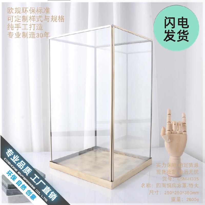 Chậu Đa Giác Chụp kính trưng bày trang trí (DG-14)