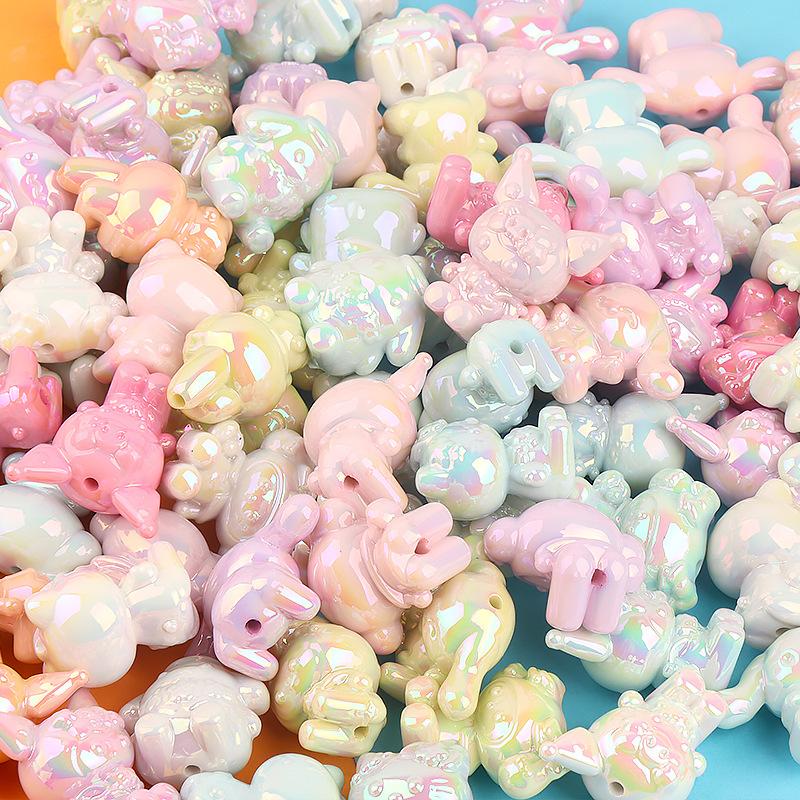 Charm acrylic nhiều màu DIY dây chuyền & điện thoại (FF-52)