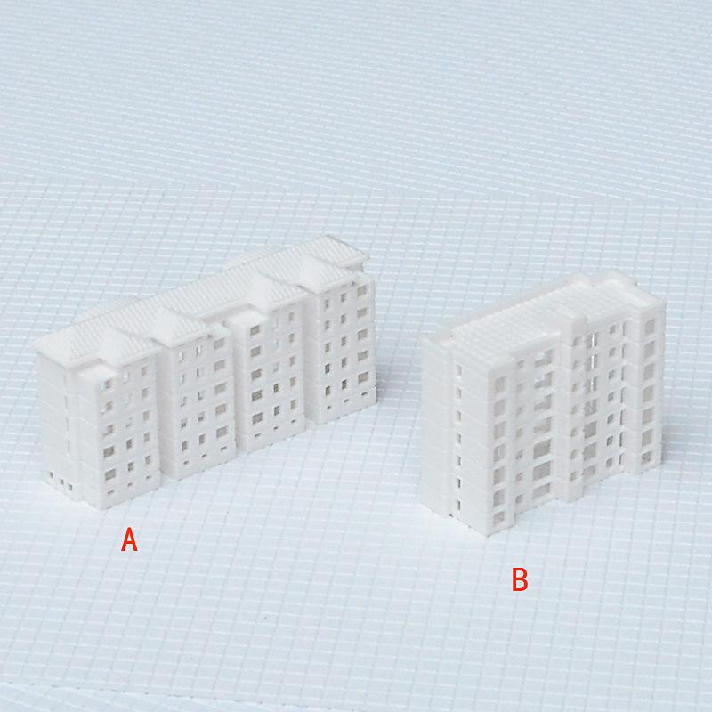 Phụ Kiện Mô Hình Mô Hình Chung Cư Cao Tầng Mini Trang Trí Sa Bàn (MH-53)