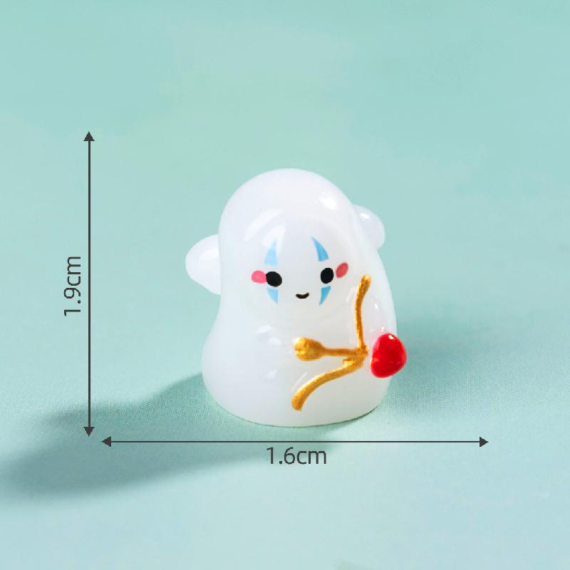 Tiểu cảnh thiên thần Cupid phát sáng DIY, phụ kiện tiểu cảnh mini resin đáng yêu, cute (ZC-1130)