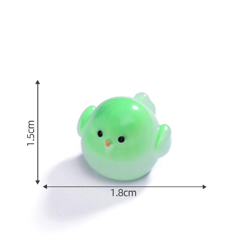 微景观创意小号云雀小鸡萌粒盲袋 DIY装饰品挂配件迷你桌面小摆件