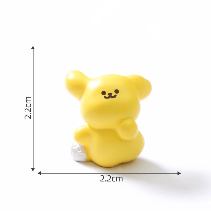 Tiểu cảnh dạo chơi mùa xuân, chó con DIY, phụ kiện treo bàn tiểu cảnh mini (ZC-746)