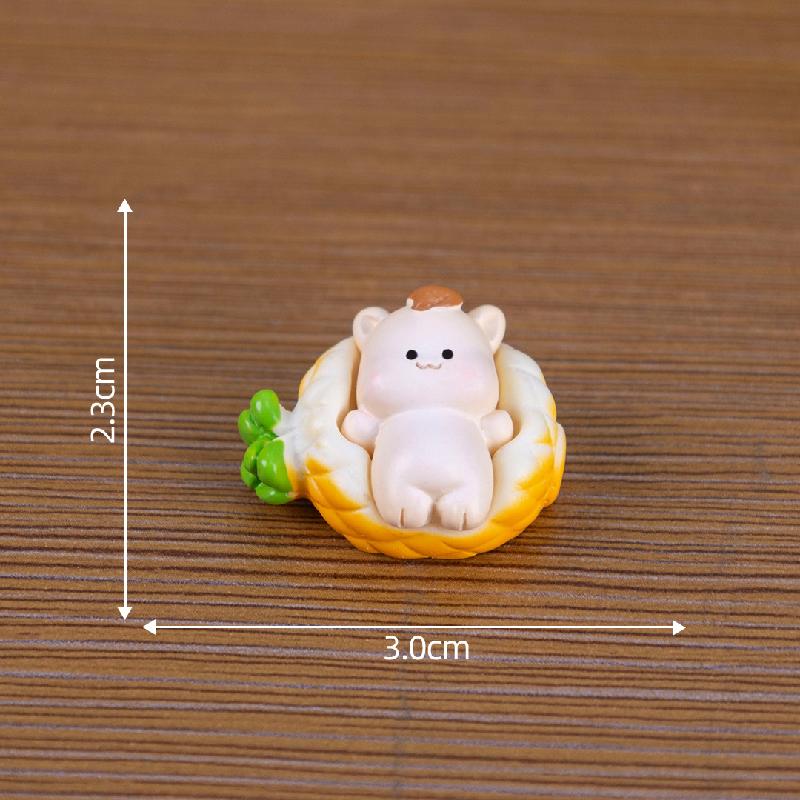 Tiểu cảnh 12 con giáp nằm DIY, phụ kiện tiểu cảnh mini bàn treo đáng yêu (ZC-1001)