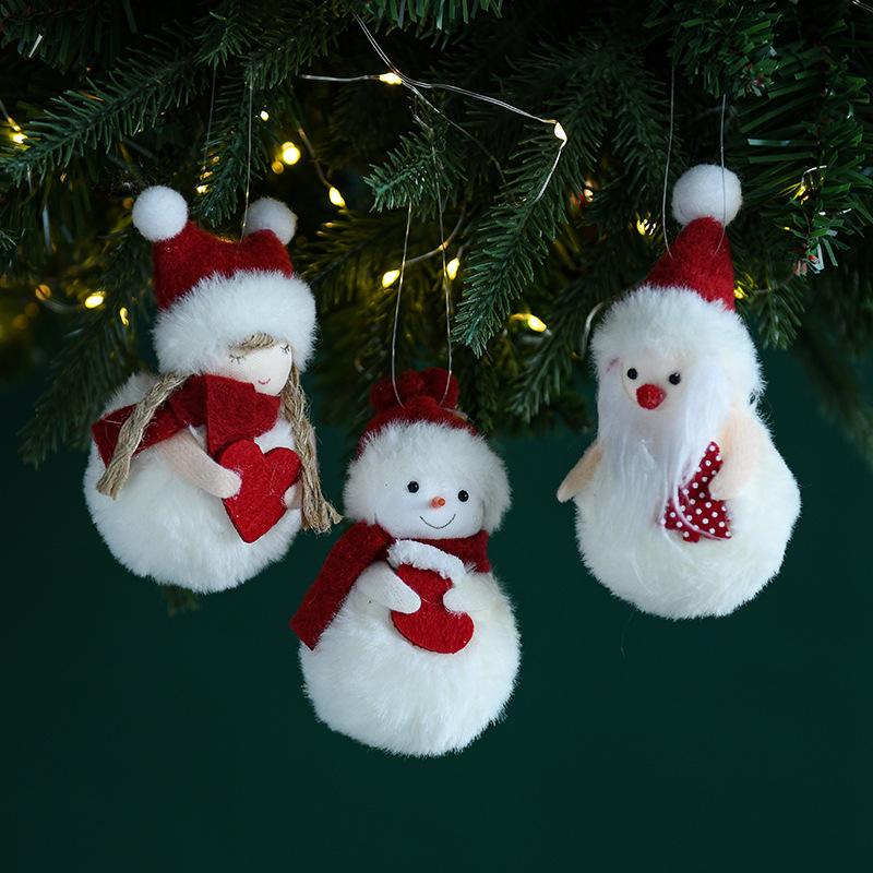 Trang Trí Noel Trang trí Noel: Búp bê người tuyết và tuần lộc độc đáo