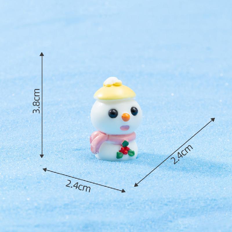 Tiểu cảnh Noel, ông già Noel, người tuyết cho quả cầu (ZC-79)