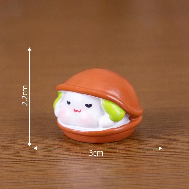 Tiểu cảnh bánh matcha cún DIY, phụ kiện tiểu cảnh mini bàn thu nhỏ đáng yêu (ZC-1099)