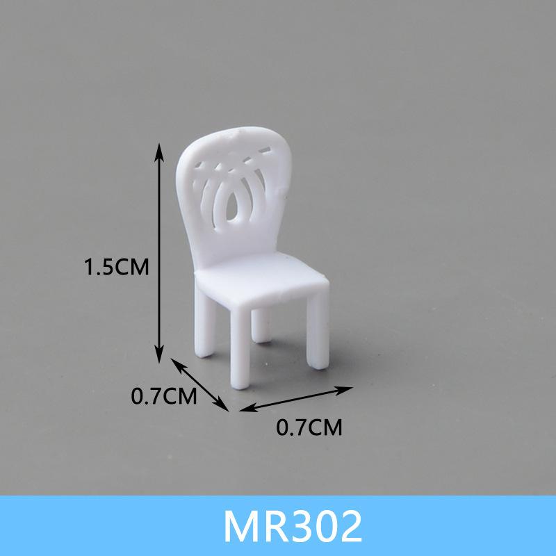 Bộ Nội Thất Phòng Tắm Mini Tỷ Lệ 1:75 (MH-104)