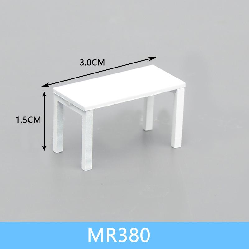 Bộ Bàn Ghế Mini Mô Hình Tỷ Lệ 1:50 (MH-17)