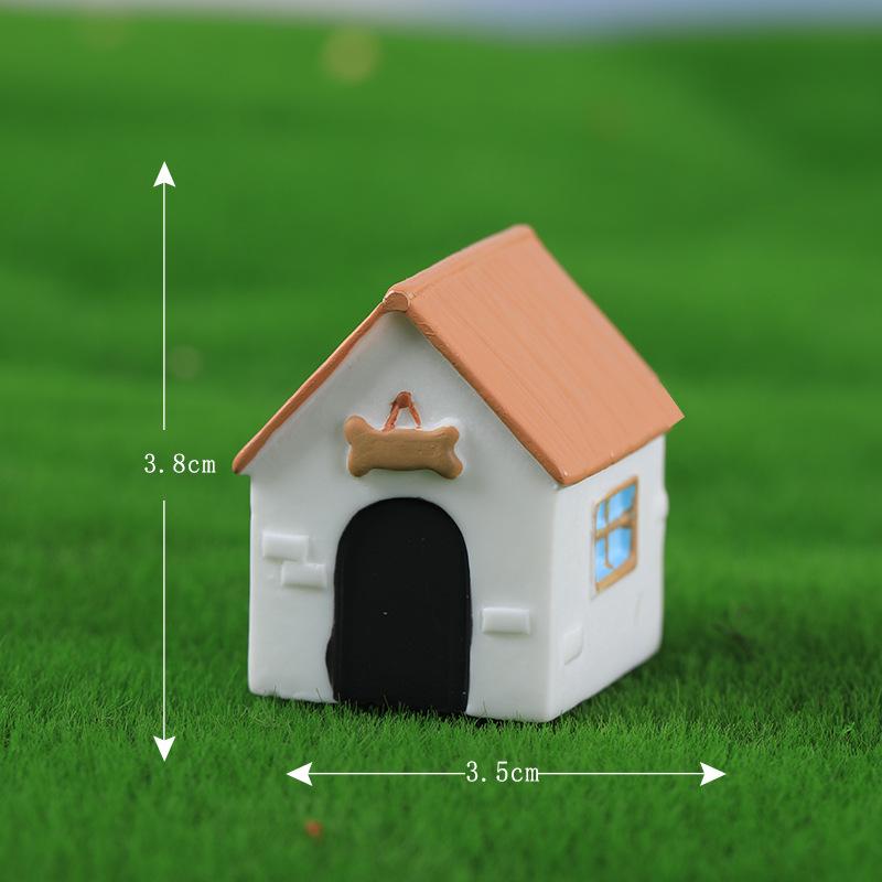 Tiểu cảnh chó Corgi đáng yêu resin trang trí chậu cây (ZC-668)